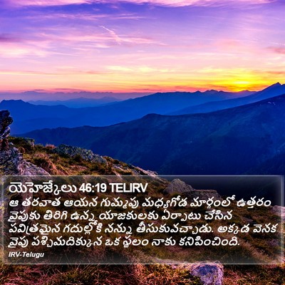 యెహెజ్కేలు 46:19 TELIRV Bible Verse Image