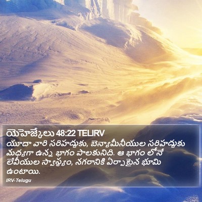యెహెజ్కేలు 48:22 TELIRV Bible Verse Image