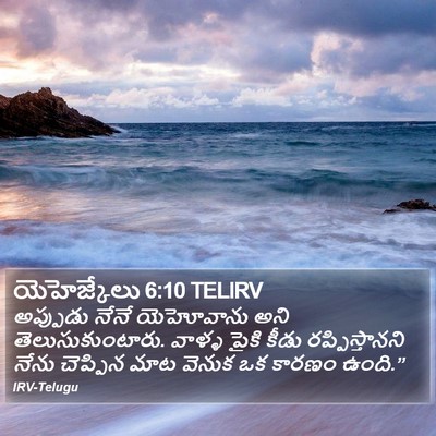 యెహెజ్కేలు 6:10 TELIRV Bible Verse Image