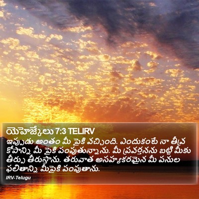 యెహెజ్కేలు 7:3 TELIRV Bible Verse Image