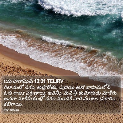 యెహోషువ 13:31 TELIRV Bible Verse Image