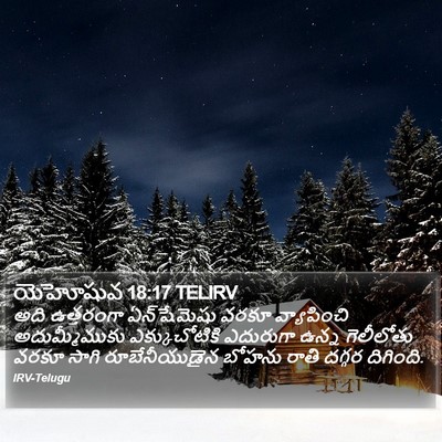 యెహోషువ 18:17 TELIRV Bible Verse Image