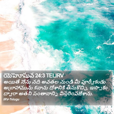 యెహోషువ 24:3 TELIRV Bible Verse Image