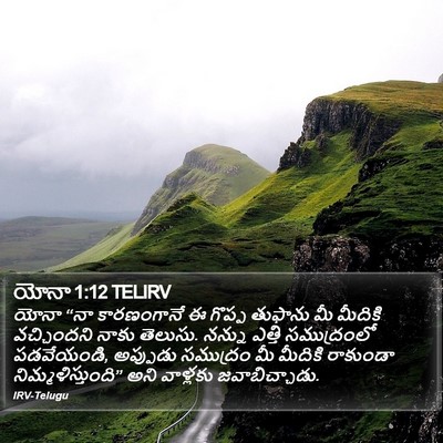 యోనా 1:12 TELIRV Bible Verse Image