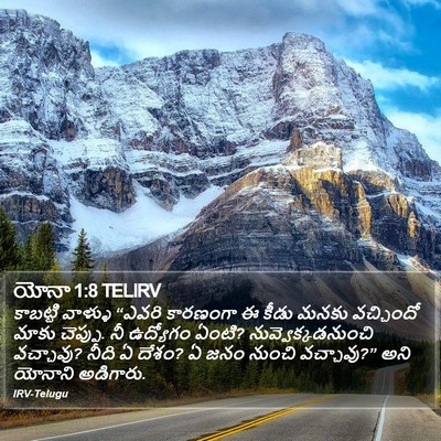 యోనా 1:8 TELIRV Bible Verse Image