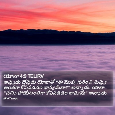 యోనా 4:9 TELIRV Bible Verse Image