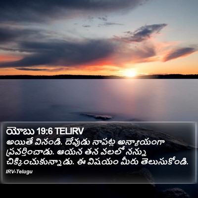యోబు 19:6 TELIRV Bible Verse Image