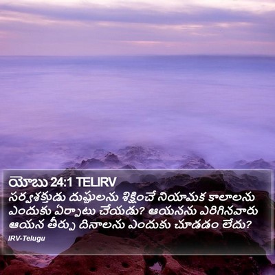 యోబు 24:1 TELIRV Bible Verse Image