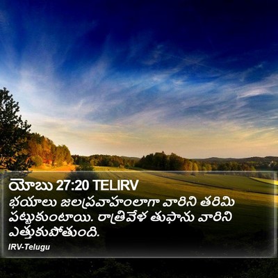 యోబు 27:20 TELIRV Bible Verse Image