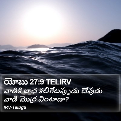 యోబు 27:9 TELIRV Bible Verse Image