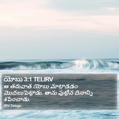 యోబు 3:1 TELIRV Bible Verse Image