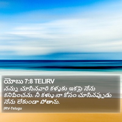 యోబు 7:8 TELIRV Bible Verse Image