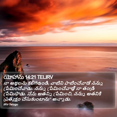 యోహాను 14:21 TELIRV Bible Verse Image