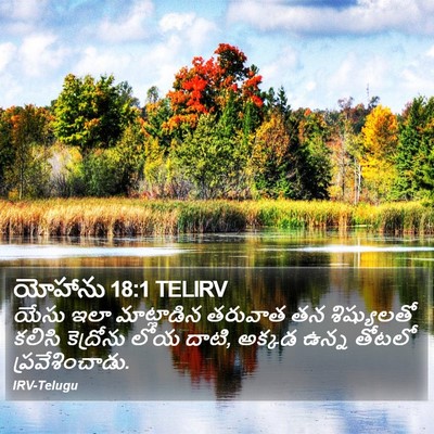 యోహాను 18:1 TELIRV Bible Verse Image