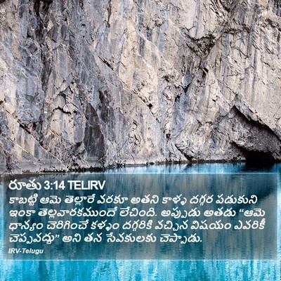 రూతు 3:14 TELIRV Bible Verse Image