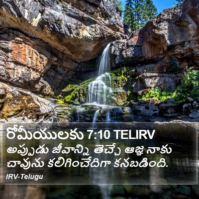 రోమీయులకు 7:10 TELIRV Bible Verse Image