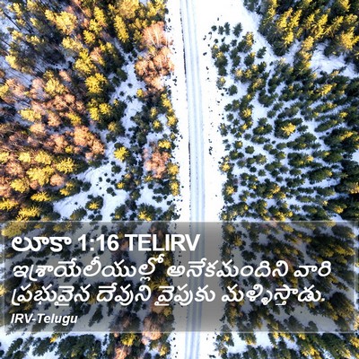 లూకా 1:16 TELIRV Bible Verse Image