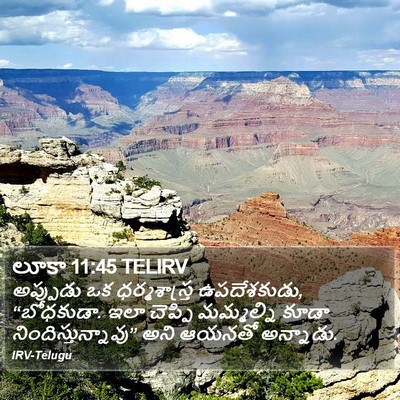 లూకా 11:45 TELIRV Bible Verse Image