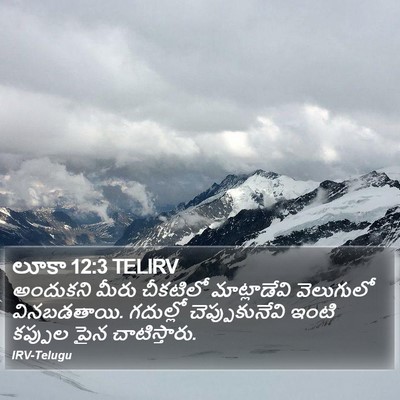 లూకా 12:3 TELIRV Bible Verse Image