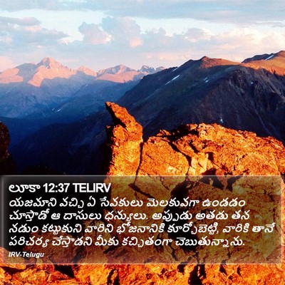 లూకా 12:37 TELIRV Bible Verse Image