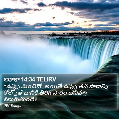 లూకా 14:34 TELIRV Bible Verse Image