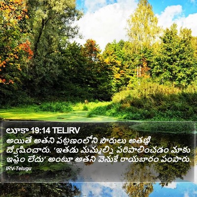 లూకా 19:14 TELIRV Bible Verse Image