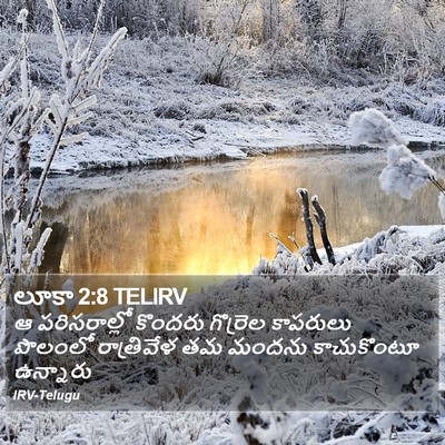 లూకా 2:8 TELIRV Bible Verse Image