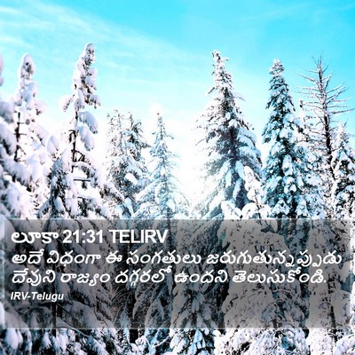 లూకా 21:31 TELIRV Bible Verse Image