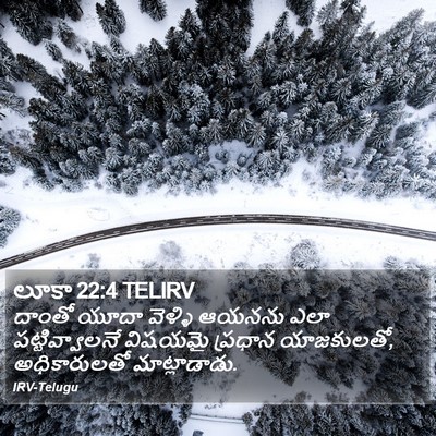 లూకా 22:4 TELIRV Bible Verse Image