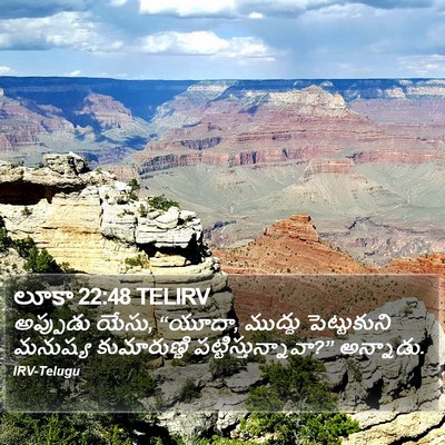లూకా 22:48 TELIRV Bible Verse Image