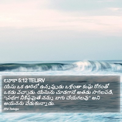 లూకా 5:12 TELIRV Bible Verse Image