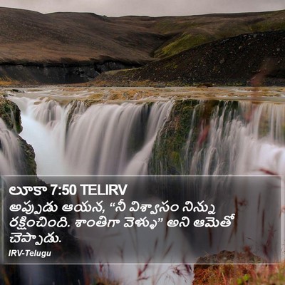 లూకా 7:50 TELIRV Bible Verse Image