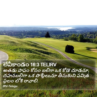 లేవీకాండం 16:3 TELIRV Bible Verse Image