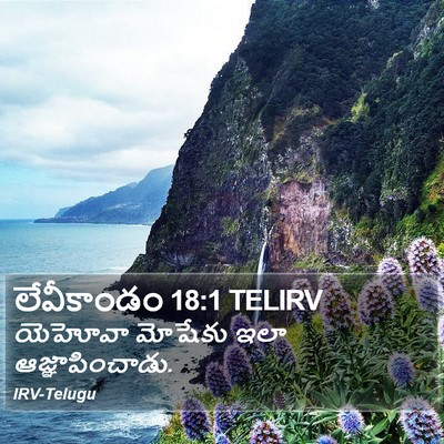 లేవీకాండం 18:1 TELIRV Bible Verse Image