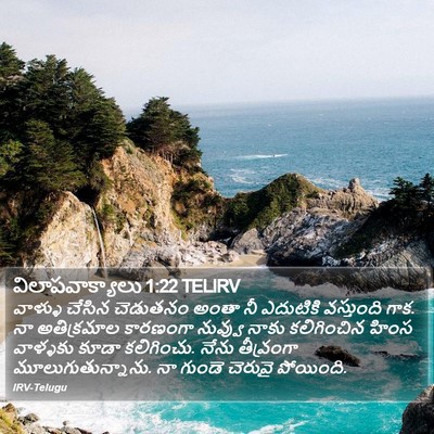 విలాపవాక్యాలు 1:22 TELIRV Bible Verse Image