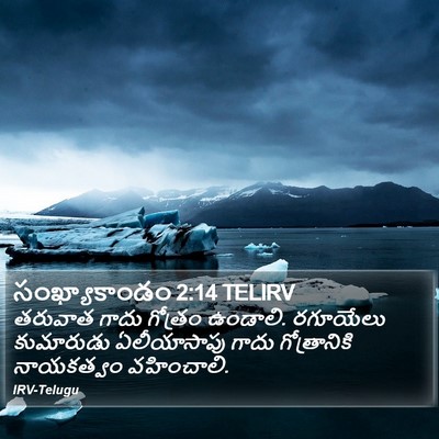 సంఖ్యాకాండం 2:14 TELIRV Bible Verse Image