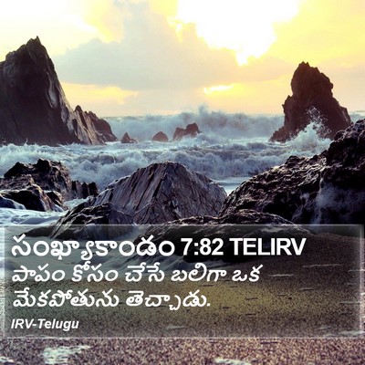 సంఖ్యాకాండం 7:82 TELIRV Bible Verse Image