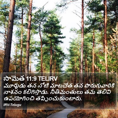 సామెత 11:9 TELIRV Bible Verse Image