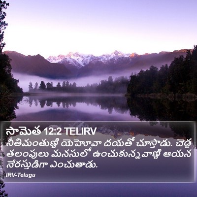 సామెత 12:2 TELIRV Bible Verse Image