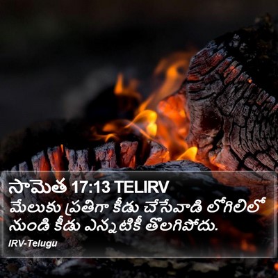 సామెత 17:13 TELIRV Bible Verse Image