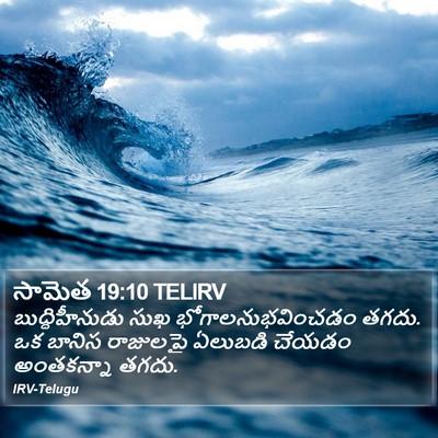 సామెత 19:10 TELIRV Bible Verse Image