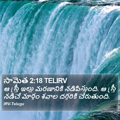 సామెత 2:18 TELIRV Bible Verse Image