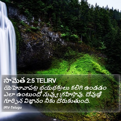 సామెత 2:5 TELIRV Bible Verse Image