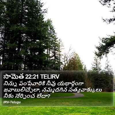 సామెత 22:21 TELIRV Bible Verse Image