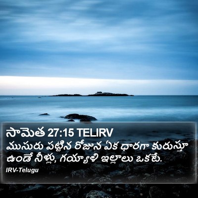 సామెత 27:15 TELIRV Bible Verse Image