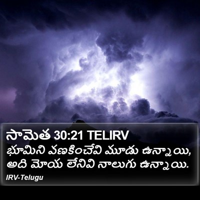 సామెత 30:21 TELIRV Bible Verse Image