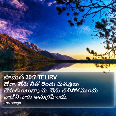 సామెత 30:7 TELIRV Bible Verse Image