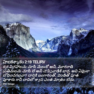 హబక్కూకు 2:19 TELIRV Bible Verse Image