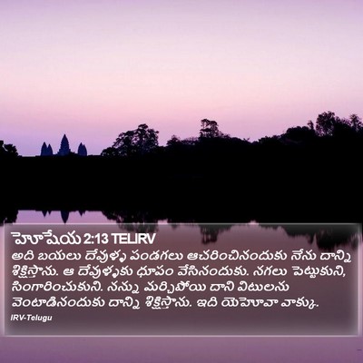 హోషేయ 2:13 TELIRV Bible Verse Image