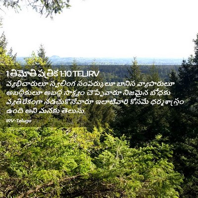 Picture 02 - 1 తిమోతి పత్రిక 1:10 TELIRV - వ్యభిచారులూ - Bible Verse Picture
